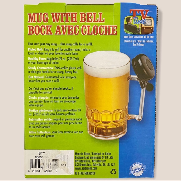 Mug with Bell Gag Gift BNIB - Picture 3 of 5